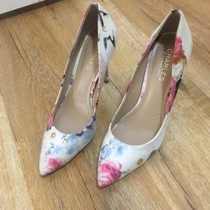 Flowery shoes